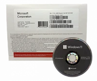 Лицензия, Microsoft <Windows 11 Pro> (64Bit, OEM, DVD) конверт, диск, наклейка