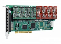 Плата аналоговая, 8 портов RJ-11, OpenVox <A800P>